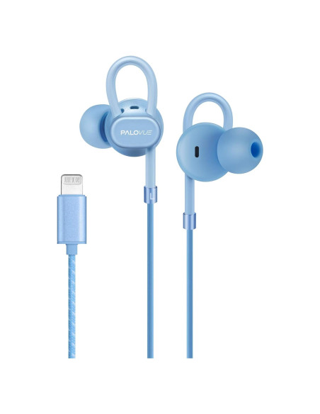Auriculares Lightning PALOVUE NeoFlow Color Azul MFi Auriculares Lightning PALOVUE NeoFlow Color Azul MFi