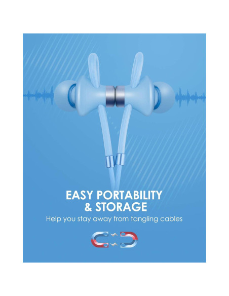 Auriculares Lightning PALOVUE NeoFlow Color Azul MFi Auriculares Lightning PALOVUE NeoFlow Color Azul MFi