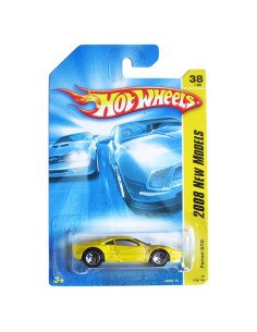 Hot Wheels Ferrari GTO Amarillo 1:64 Escala Coleccionable
