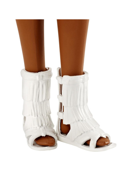 Muñeca Barbie Playa con Silla, Manta y Bebida Tropical