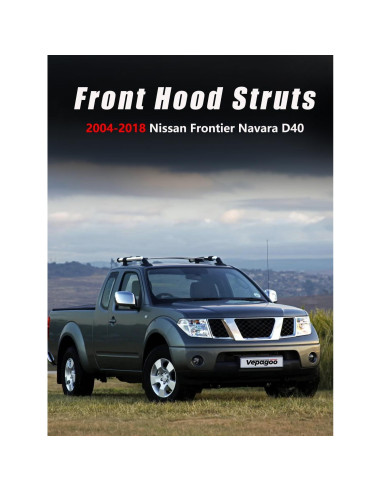 Amortiguadores de Capó Delantero Vepagoo para Nissan 2004-2018