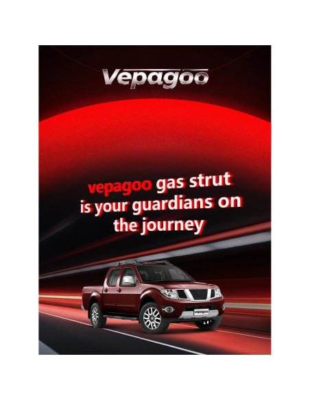 Amortiguadores de Capó Delantero Vepagoo para Nissan 2004-2018