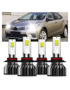 Luces LED XG Glitter 9005/9006 para Toyota Corolla 2001-2013