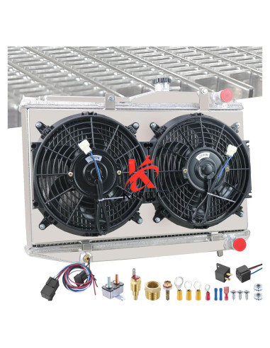 Radiador de Aluminio KORELOX 3 Filas para Toyota Corolla AE86