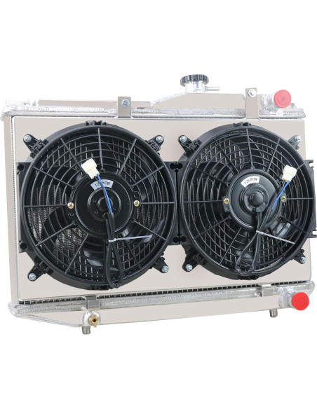 Radiador de Aluminio KORELOX 3 Filas para Toyota Corolla AE86