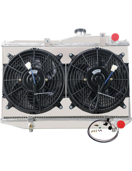 Radiador de Aluminio KORELOX 3 Filas para Toyota Corolla AE86