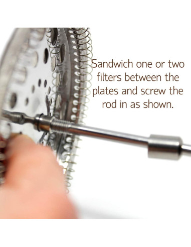 Juego de Reemplazo de Prensa Francesa 5 Piezas Cafe Crush Club