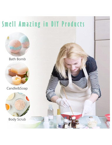 Juego de Aceites Aromáticos Premium MitFlor - Menta 6x10ml