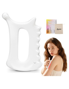 Herramienta Gua Sha Cerámica 6-en-1 Roythric para Cara y Cuerpo