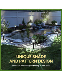 Luces Solares para Exteriores SUNCKET 8 Paquete IP44 2