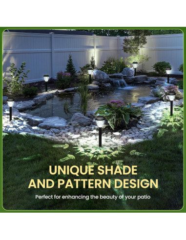 Luces Solares para Exteriores SUNCKET 8 Paquete IP44