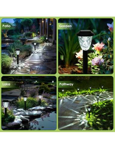 Luces Solares para Exteriores SUNCKET 8 Paquete IP44