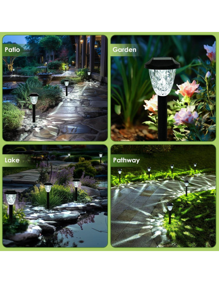 Luces Solares para Exteriores SUNCKET 8 Paquete IP44