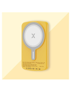 Batería Portátil Inalámbrica Shunhetai T3A 5000 mAh Amarillo