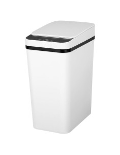 Cubierta de Basura Automática Zhuoquan 23.4x15.7cm Blanca