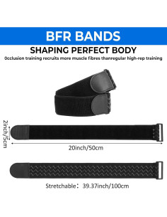 2 Bandas de Restricción de Flujo Sanguíneo Hpmjz para Mujeres 2