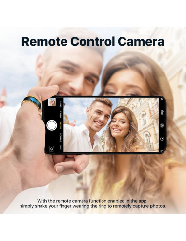 Anillo Inteligente de Fitness Kuinha SR2023 - Monitoreo Salud y Sueño