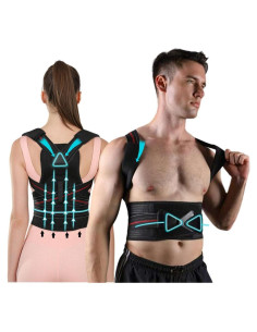 Corrector de Postura CALVINER Faja Ajustable XX-Large 105-115cm