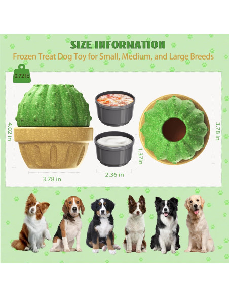 Juguete Interactivo para Perros DSUMD - Dispensador de Golosinas Verde