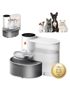 Fuente de Agua Inalámbrica Potaroma 3.5L Acero Inoxidable