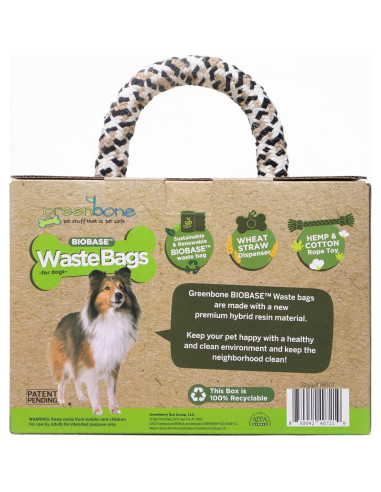 Bolsas para Excremento de Perro Greenbone 336 Unidades