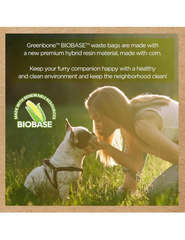 Bolsas para Excremento de Perro Greenbone 336 Unidades