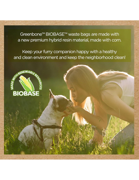 Bolsas para Excremento de Perro Greenbone 336 Unidades