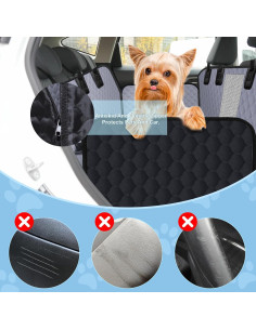 Funda de Asiento para Perros ZRRAJOY Impermeable 137x144cm 2