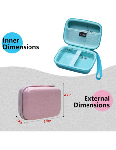 Funda LTGEM para Impresora Fujifilm INSTAX Mini Link 2/3 Verde 2