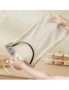 Soporte para Bolsas de Basura 2 Pack DraCra Malla Adhesiva 36x25cm 2