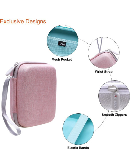 Funda LTGEM para Impresora Fujifilm INSTAX Mini Link 2/3 Verde