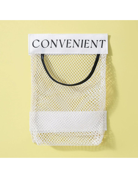 Soporte para Bolsas de Basura 2 Pack DraCra Malla Adhesiva 36x25cm