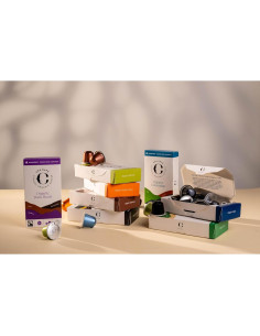 Cápsulas de Café Orgánico Cru Kafe - 50 Unidades Compatibles Nespresso 2