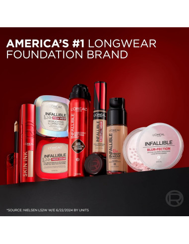 Base Corrector Híbrido L'Oreal Paris Infallible 15 Neutro Claro