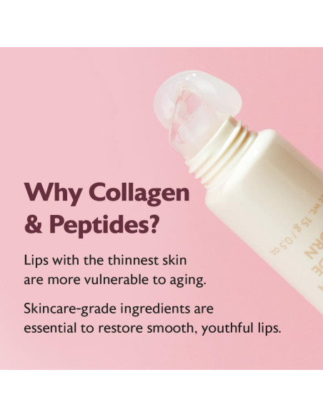 Bálsamo Labial Colágeno Vegan Milktouch 15g - Hidratante Antienvejecimiento Bálsamo Labial Colágeno Vegan Milktouch 15g - Hidratante Antienvejecimiento