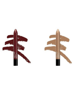 Multi-Stick Sombra de Ojos Crema wet n wild Burdeos y Nude