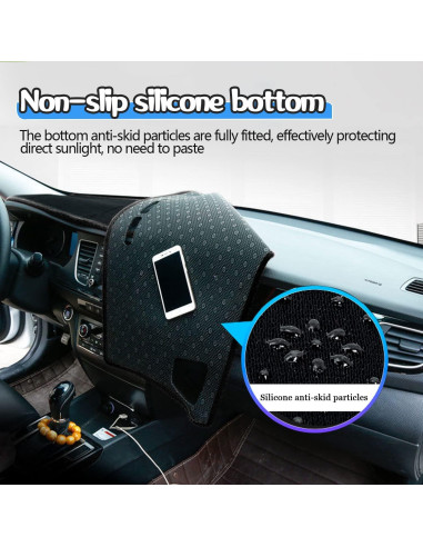 Cubierta de tablero YOFAMO para Toyota RAV4 2013-2018 - Antideslizante