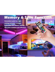 Bombillas LED G9 RGB Aegislogic 2W 12 Colores Control Remoto 2