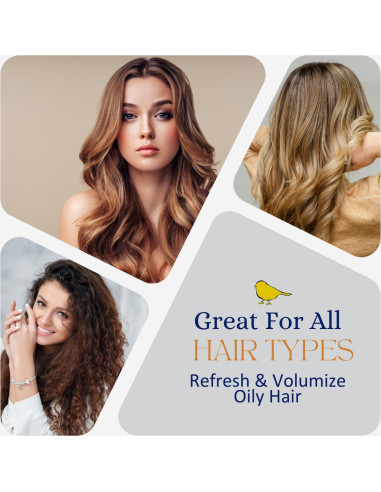 Polvo de Champú Seco Pájaro Amarillo 31g | Natural y Vegano