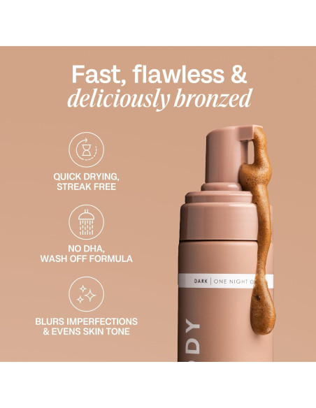 Mousse Bronceadora Instantánea Bali Body 200ml - Acabado Natural