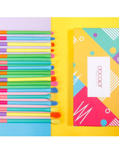 Docolor Conjunto de 16 Pinceles de Maquillaje para Ojos 2