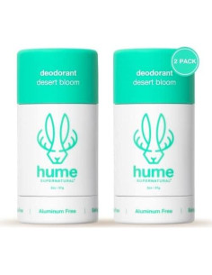 Desodorante Hume Supernatural Sin Aluminio - Flor del Desierto - Paquete de 2 2
