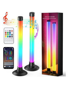 Barra de Luz LED Inteligente Ledagic 32.5cm RGB USB Control Remoto