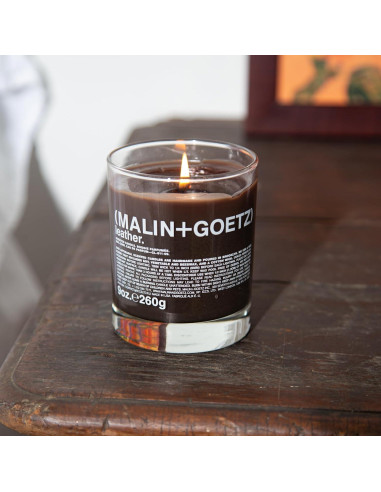 Vela Aromática Malin+Goetz 255g, Quema Lenta, Natural