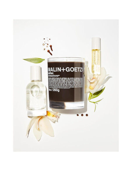 Vela Aromática Malin+Goetz 255g, Quema Lenta, Natural