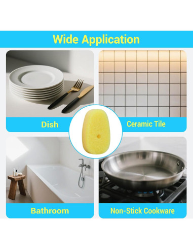 12 Recargas de Esponja para Varita Scrub Daddy UWSTE