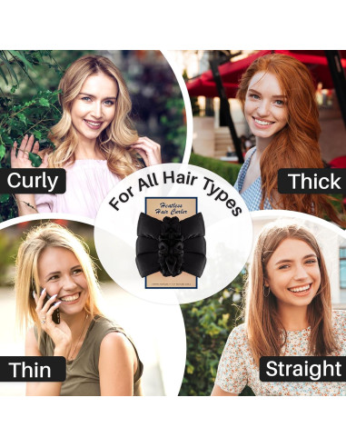 Juego de Rizador de Cabello Sin Calor Olaemuo - Diadema y Varillas Negras