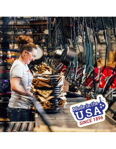 Sartén Grill Cuadrada Lodge Yellowstone 26.67 cm Hierro Fundido