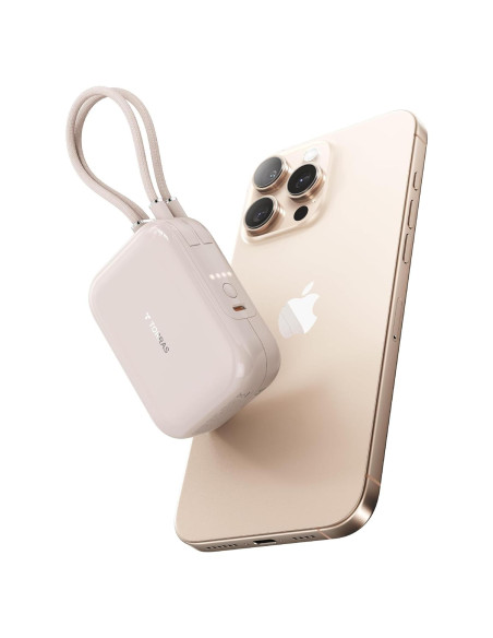 Power Bank TORRAS 10000mAh 45W USB-C Carga Rápida Oro