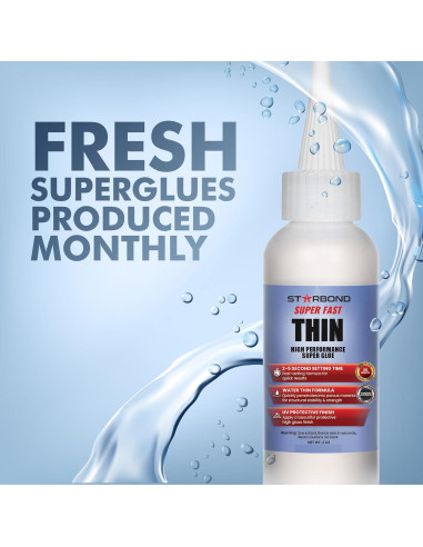 Adhesivo Instantáneo CA Starbond Super Rápido Delgado 56.7g